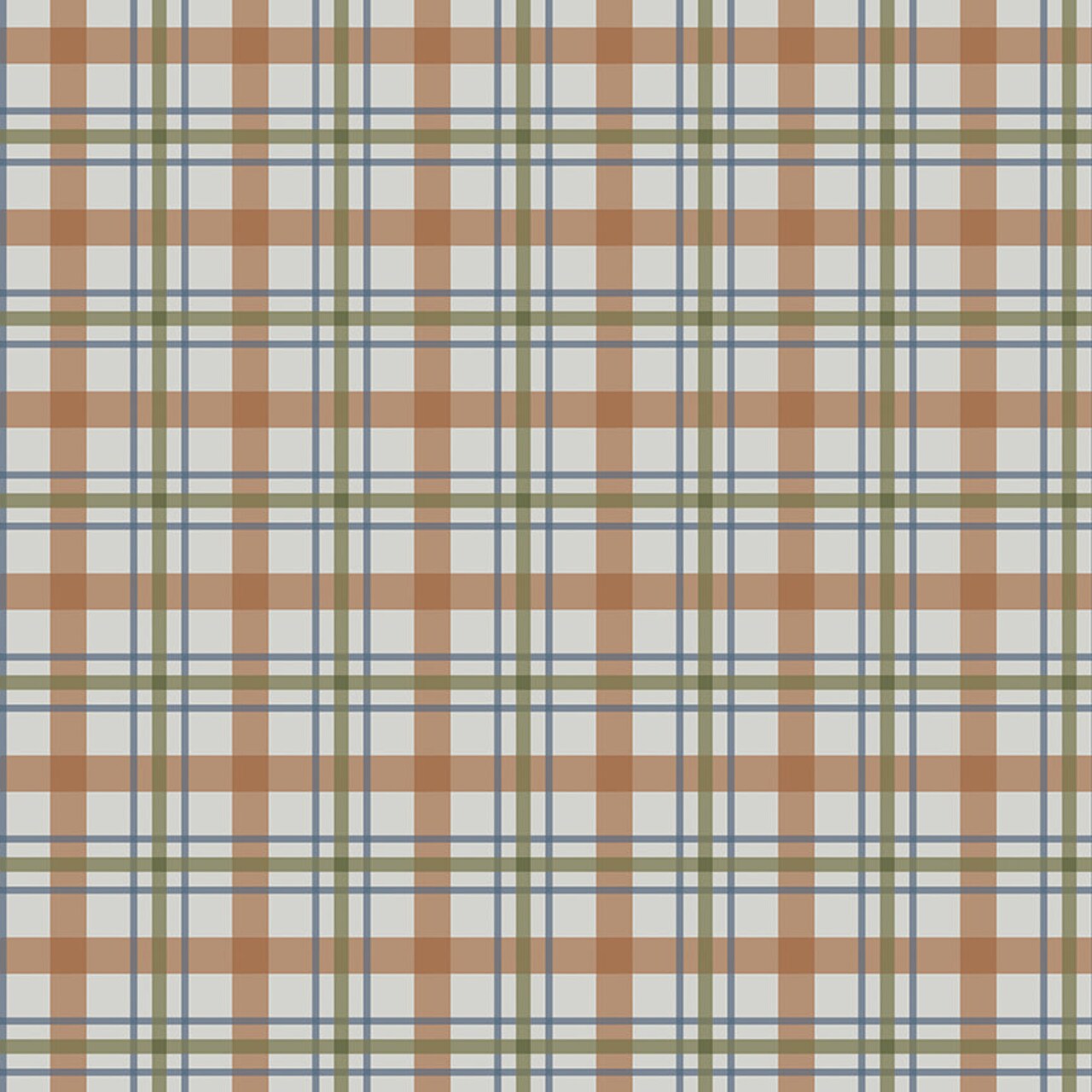 Fabric Riley Blake Gray Plaid Cretaceous Designer Flannel by the Quarter Yard F17506-GRAY